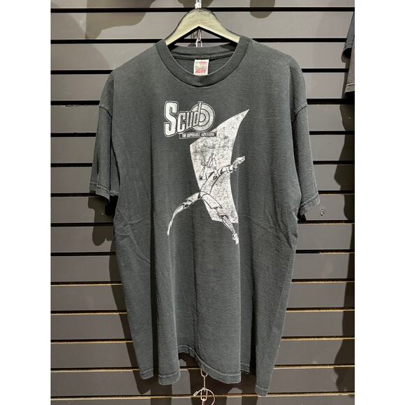 1994 Scud The Disposable Assassin 90s Vintage Comic Book Tee Shirt Manga Cartoon - Picture 1 of 4